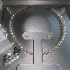fresh water pearl necklace ONLY. earrings were sold